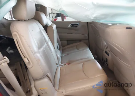 2015 Nissan Pathfinder Platinum from USA, damaged, VIN 5N1AR2MM3FC639222